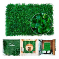 Pack X6 Pasto Planta Enredadera Malla Vallas Cercas Hojas  Verde Musgo