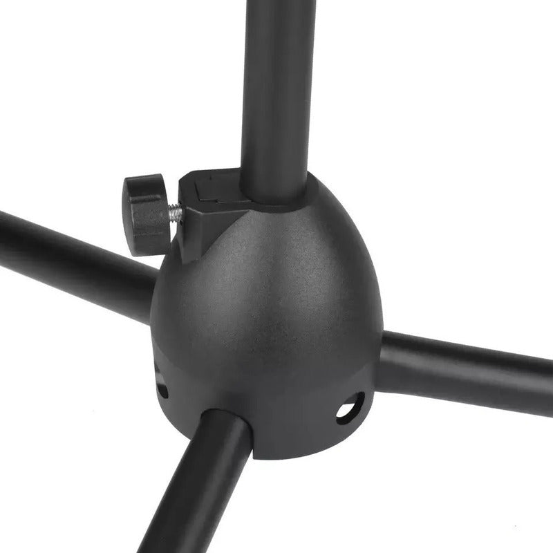 Soporte Para Micrófono Atril Con Boom Profesional Pedestal  Negro