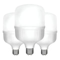 Pack X3 Ampolleta Led 38w Luz Fría Iliminación Intensa Fría