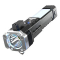 Linterna Solar Táctica Militar Indestructible Martillo Frío Negro
