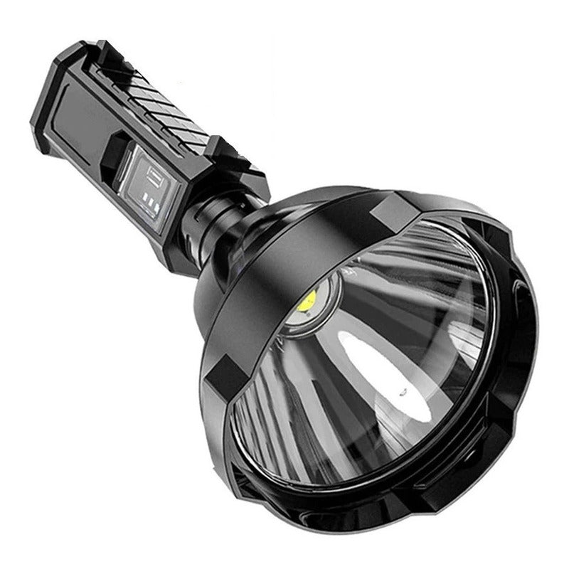 Linterna Grande Led Usb, Recargable, Anti Splash Recargable Fría