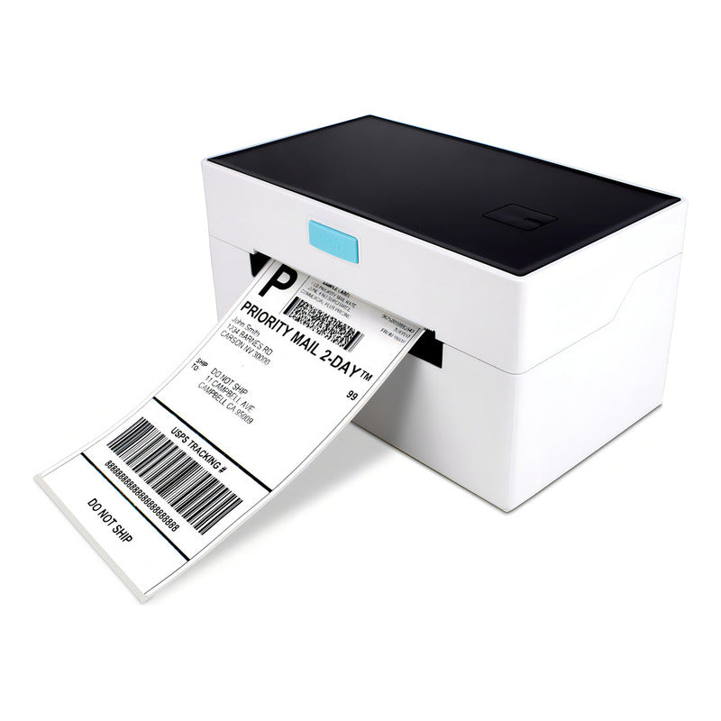 Impresora Térmica Para Etiquetas Autoadhesivas Bt Usb Blanco