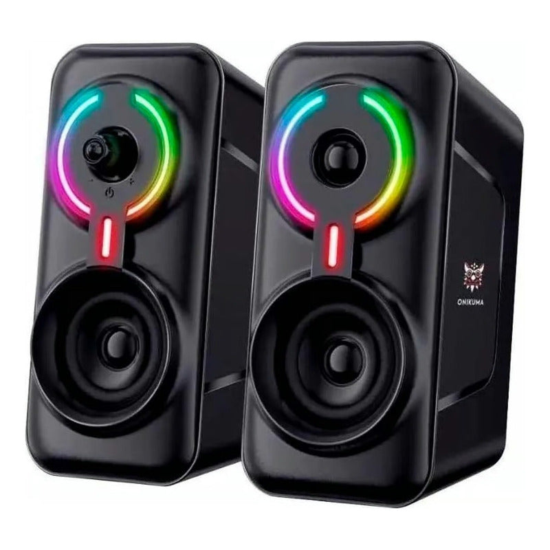 Parlantes Con Bajo Portátiles Multimedia Bocinas Para Pc Negro