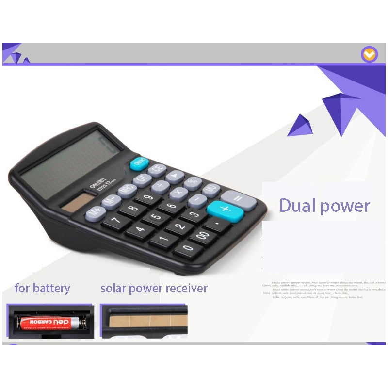 Calculadora Científica Y Comercial 240 Funciones 12 Digitos Negro