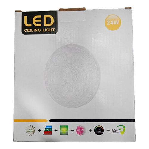 Ampolleta E27 Lampara De Techo 24w Fria-calida-neutro Variable