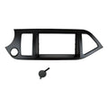 Bisel Adaptador Kia Morning 2012-2015 Para Radio 9 Pulgada Negro