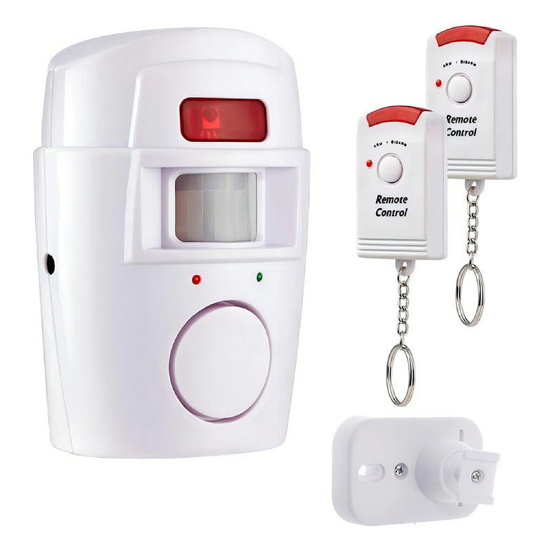 Alarma Sirena Con Sensor 2 Controles