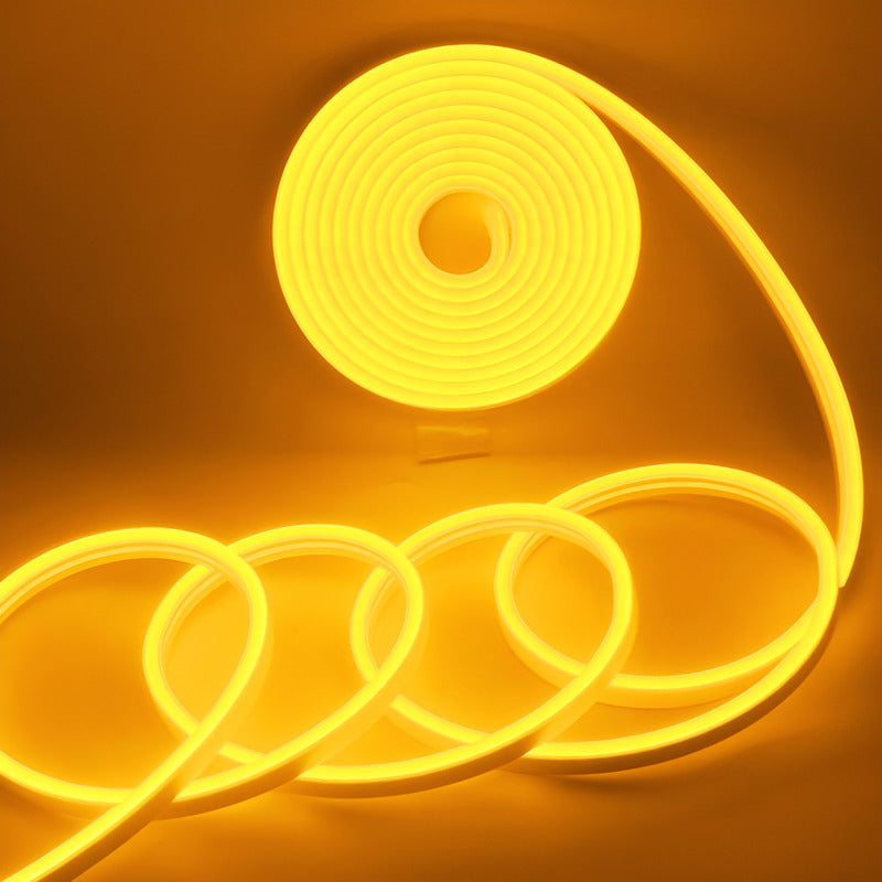 Cinta Led Neon Luz 5 Metros Flexibletransformador 12v