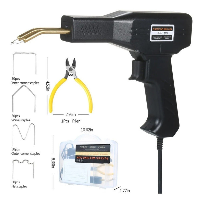 Soldadora De Plástico 50w Reparar Pegar Grapas Celeste