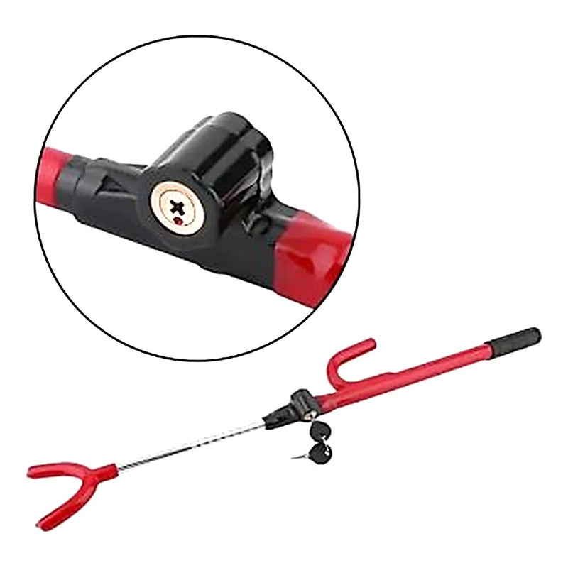 Traba Volante  Reforzado Para Auto Universal De Acero