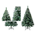 Árbol De Navidad Pascua Nieve Con Base Armado Facil Blanco