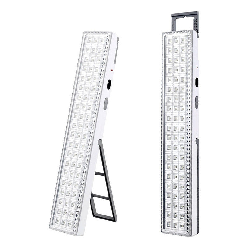 Pack X3 Lámpara De Emergencia Recargable Led Blanco Blanco