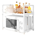 Organizador Microondas Estante Repisa Cocina Multifuncional Blanco
