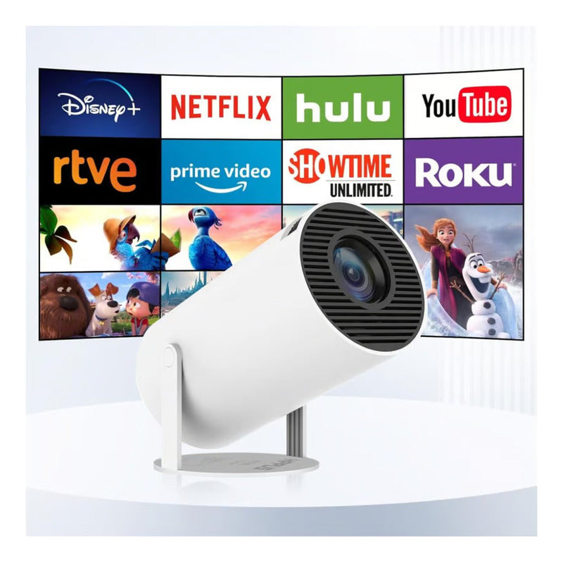 Proyector Portatil Android Homecinema 200lm Blanco 110v/220v
