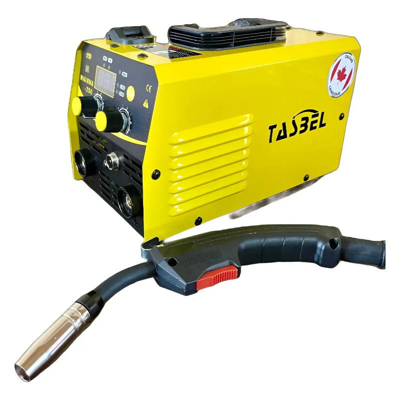 Soldadora Tasbel Profesional Y Compacta Mig - Mma -350a Amarillo