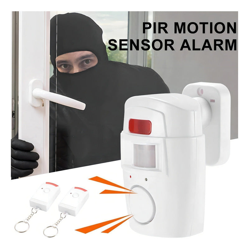 Alarma Sirena Con Sensor 2 Controles / Eshopviña