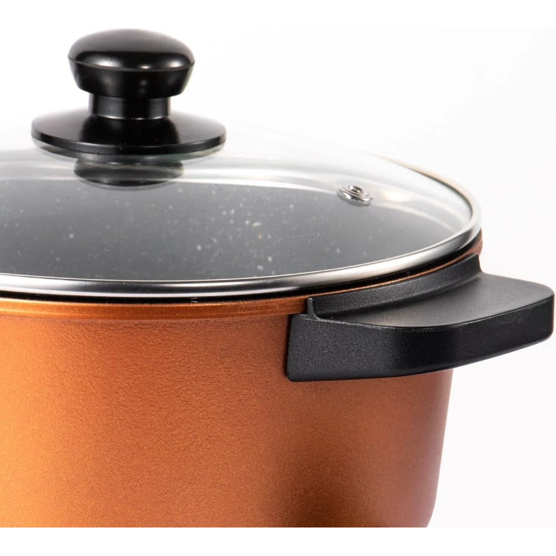 Olla Eléctrica 2.5 Litros 650w R.5427 Raf Naranja Oscuro 50/60