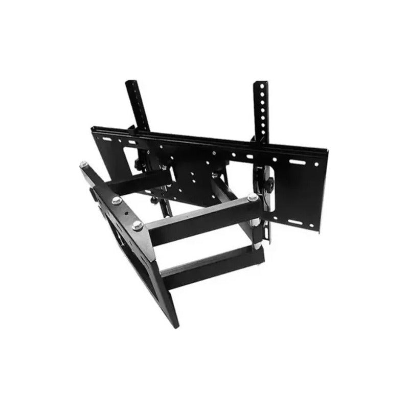 Soporte Tv  32 A 80  Doble Brazo Inclinacion Regulación 50kg Negro