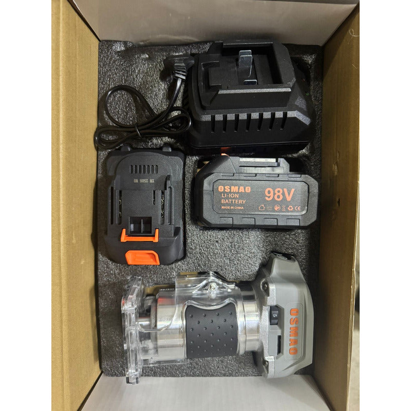 Fresadora Router Osmao 31000rpm Toma De 1/4 Electrica 1160w