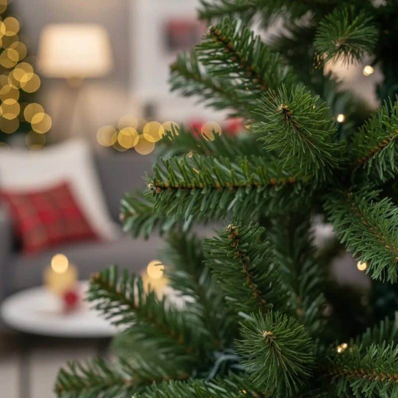 Árbol De Navidad 180cm Con Base Metálica Árbol De Pascua Verde