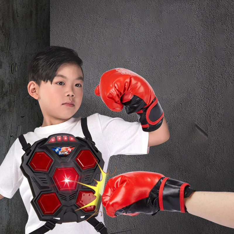 Maquina De Boxeo Recargable Musica Ejercicio Boxing Machine