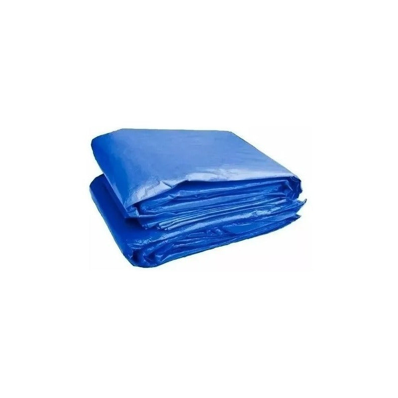 Pack 2 Lona 3x3 Repuesto Para Toldo Carpa Techo Plegable Azul