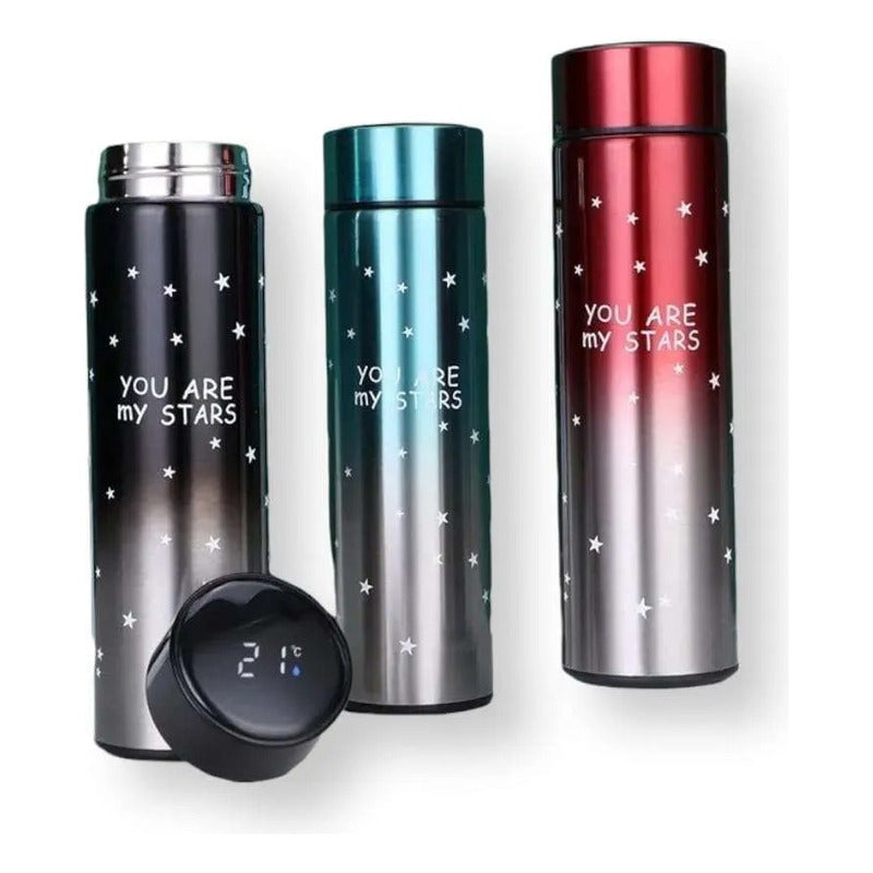 Termo Inteligente Digital Vaso Con Medidor De Temperatura Te