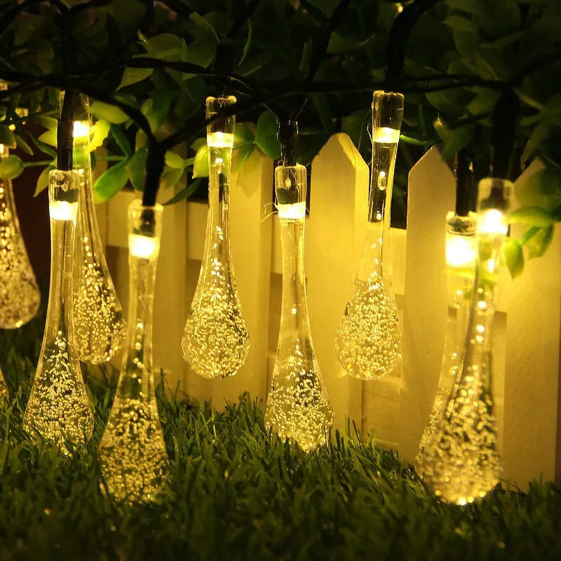 Arbol De Navidad Con Base + 6 Luces Solares Modelos Variados