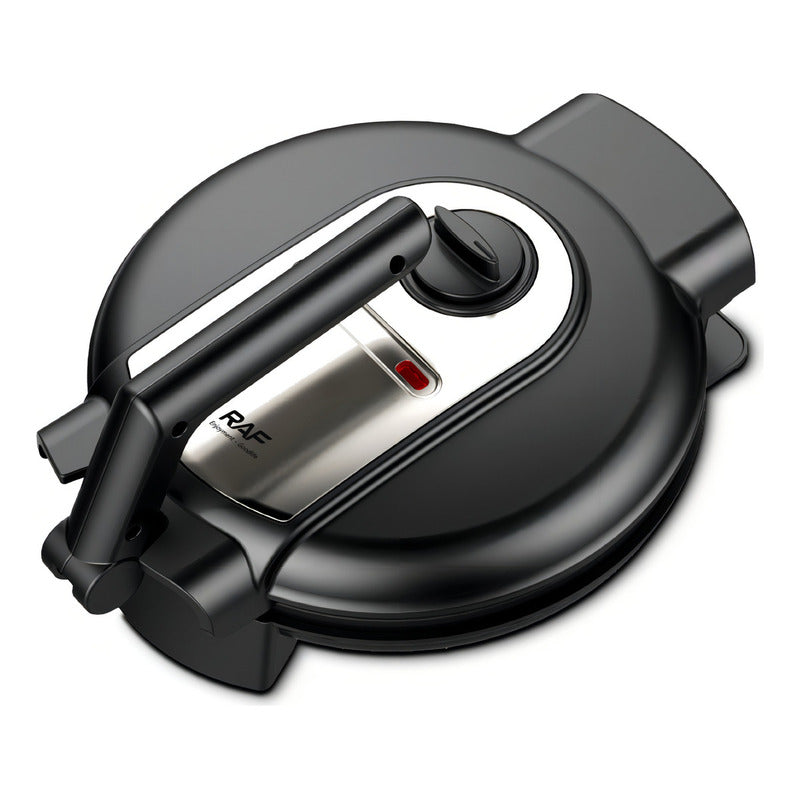 Máquina Para Hacer Panqueques Tortillas Raf 1400w Superficie Antiadherente Multiuso Color Negro Ideal Para Desayunos Rápidos Cocina Hogar Compacta Práctica Calentamiento Uniforme Fácil Limpieza