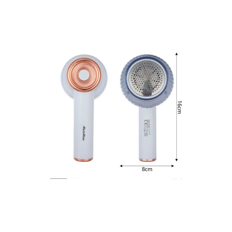 Saca Pelusas Y Motas Recargable Usb Removedor Quita Pelusas Turquesa