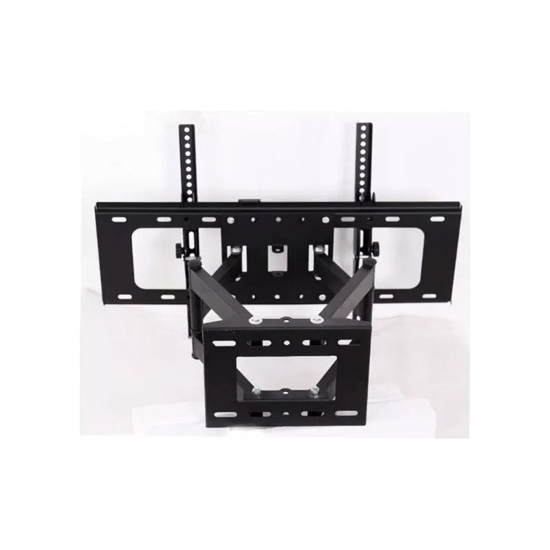 Soporte Tv  32 A 80  Doble Brazo Inclinacion Regulación 50kg Negro
