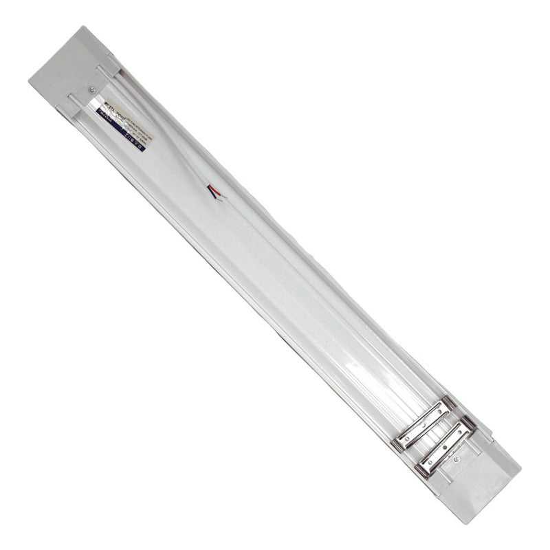 Pack X3 Tubo Luz Luz Blanca Fria 18w Foco 60cm 220v Blanco