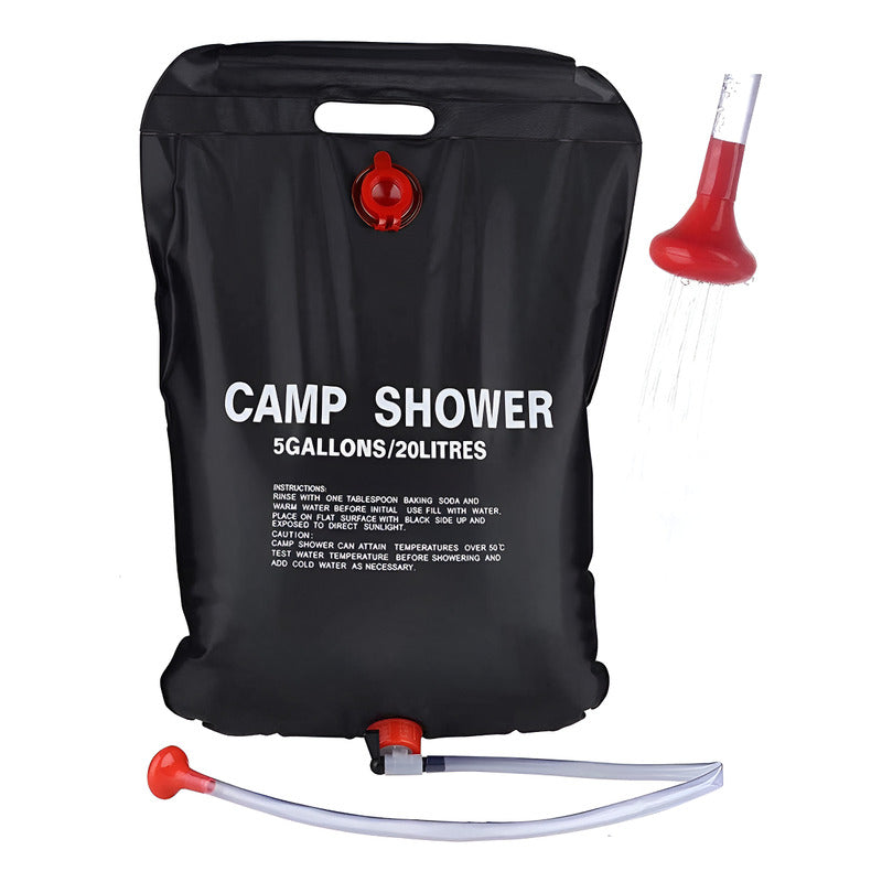 Ducha Portátil Camping Playa 20 L Exterior Compacta