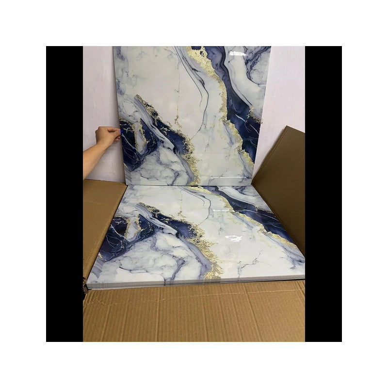 Pack X10 Laminas 60x60 Cm De Pared Autoadhesiva Lujo Mural