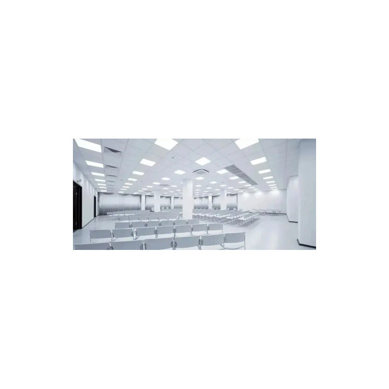 Pack X10 Panel Led Plafón 60x60cm 48w Empotrable Cielo Foco Blanco
