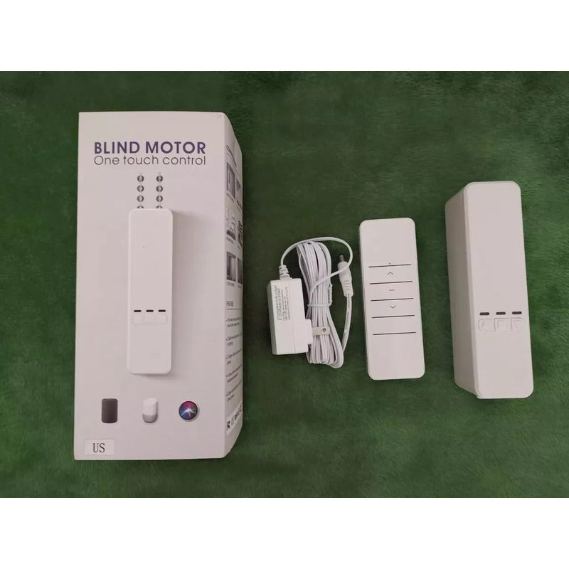 Motor Inteligente Para Cortinas Wifi Roller Control Remoto Blanco