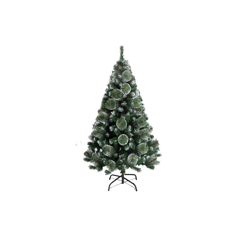 Árbol De Navidad Pascua Nieve Con Base Armado Facil Blanco