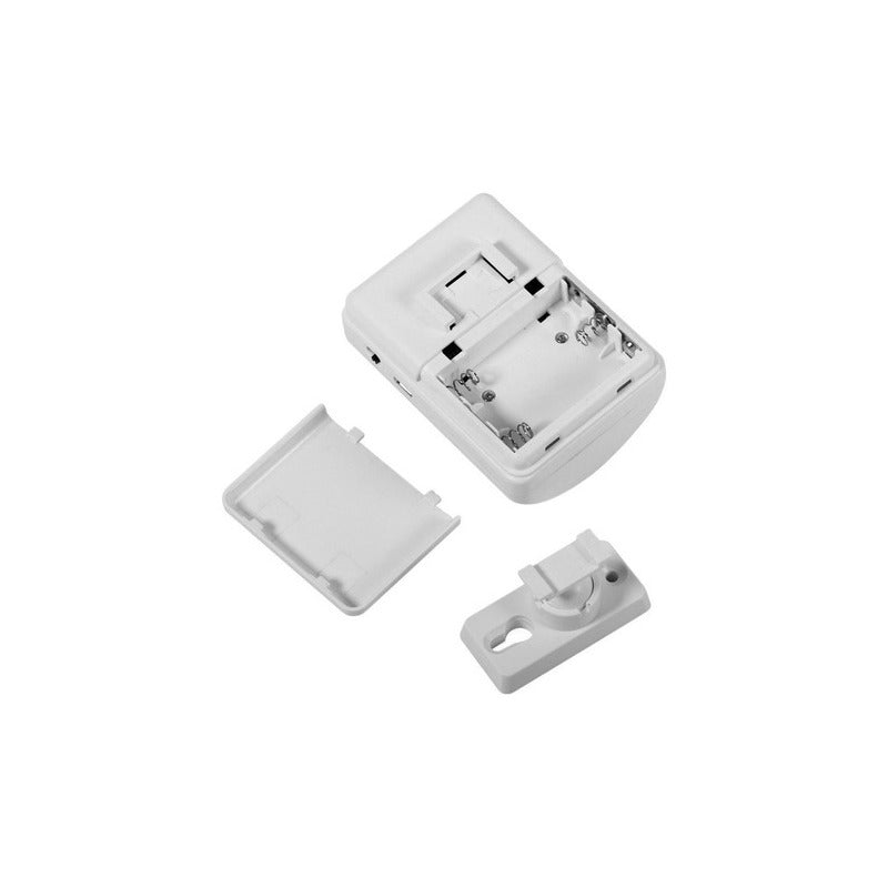 Timbre Para Negocios Local Vecindad Con Sensor De Movimento Blanco