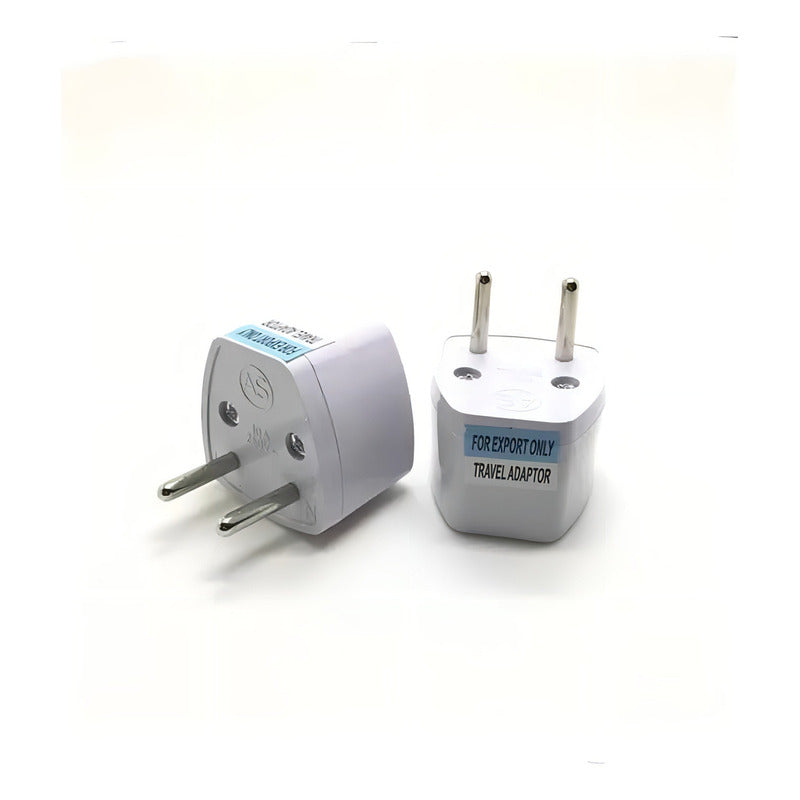Pack 6 Adaptadores Enchufe De Us Au Asia A Enchufe Europeo