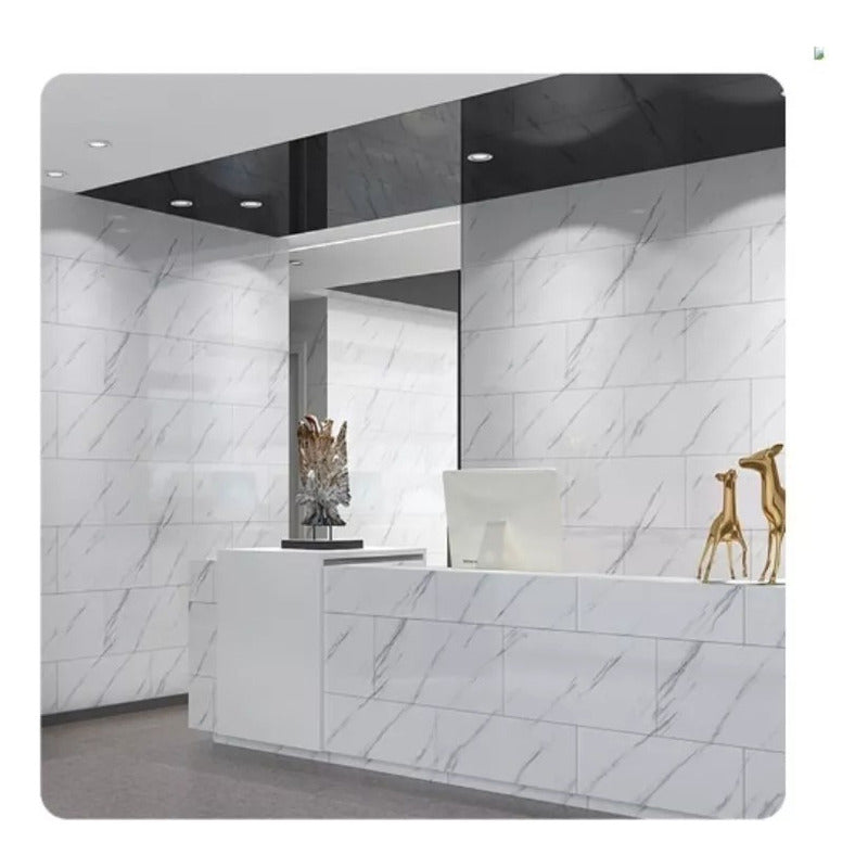 Pack X10 Laminas 60x60 Cm De Pared Autoadhesiva Lujo Mural