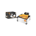 Freidora Eléctrica 5lts 2000w Acero Inoxidable Raf R.5224 Plateado 50 Hz/ 60 Hz