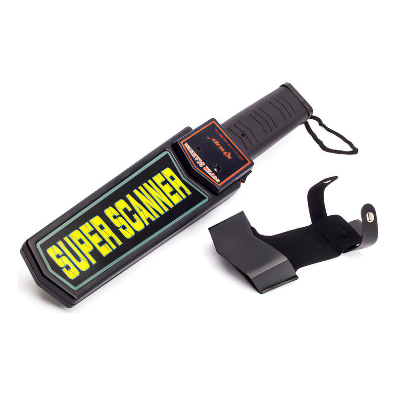 Detector De Metales Scanner Portatil Profesional Negro De Noche