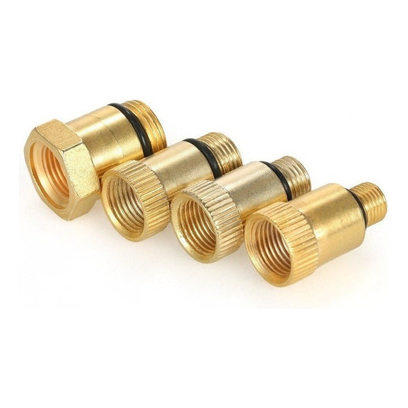 Kit De Manómetro Automotriz De 0-300 Psi Con Estuche