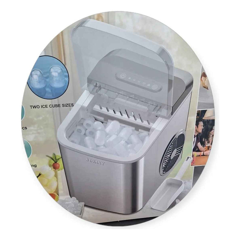 Maquina De Hielo Compacta Maquina Para Hacer Hielo Encimera