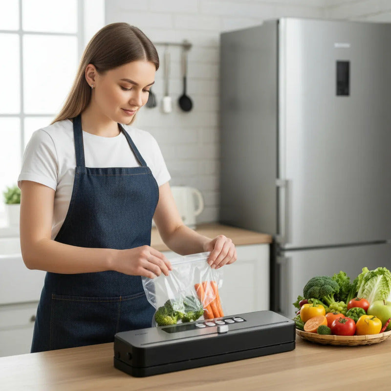 Máquina Selladora Al Vacío De Alimentos Automatica