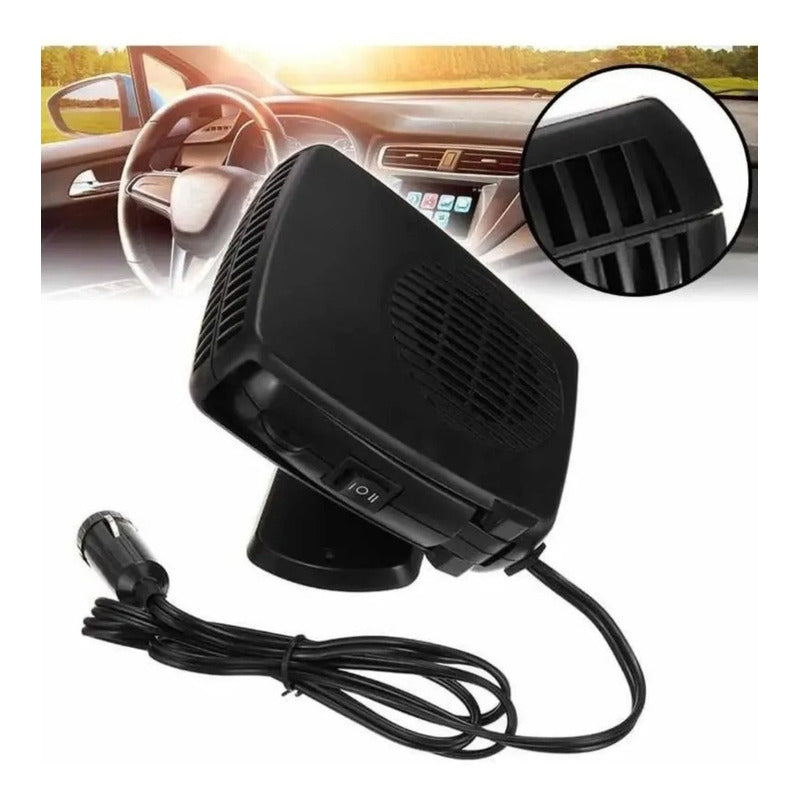 Calefactor Pack X2 Para Auto 12v 200w Calefaccion Portatil