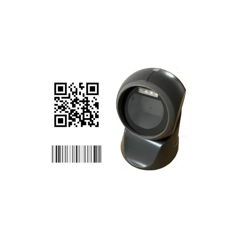 Escaner Lector Código De Barras 1d 2d Escritorio Usb Laser Negro Usb