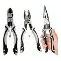 Set X3 Alicates Professionales Aislados Pelacables Multiusos