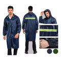 Poncho Capa Para La Lluvia  Resistente Impermeable Pvc  Multicolor Unica
