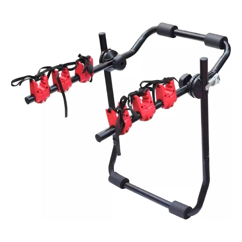 Porta Bicicleta Universal Auto Camioneta Soporte Carga 3bici